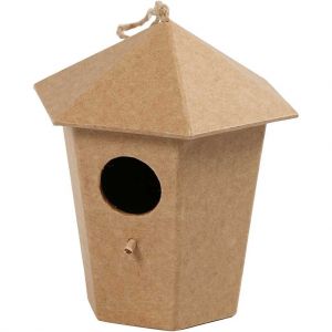Domek dla ptaków Creativ sześciokątny 10cm